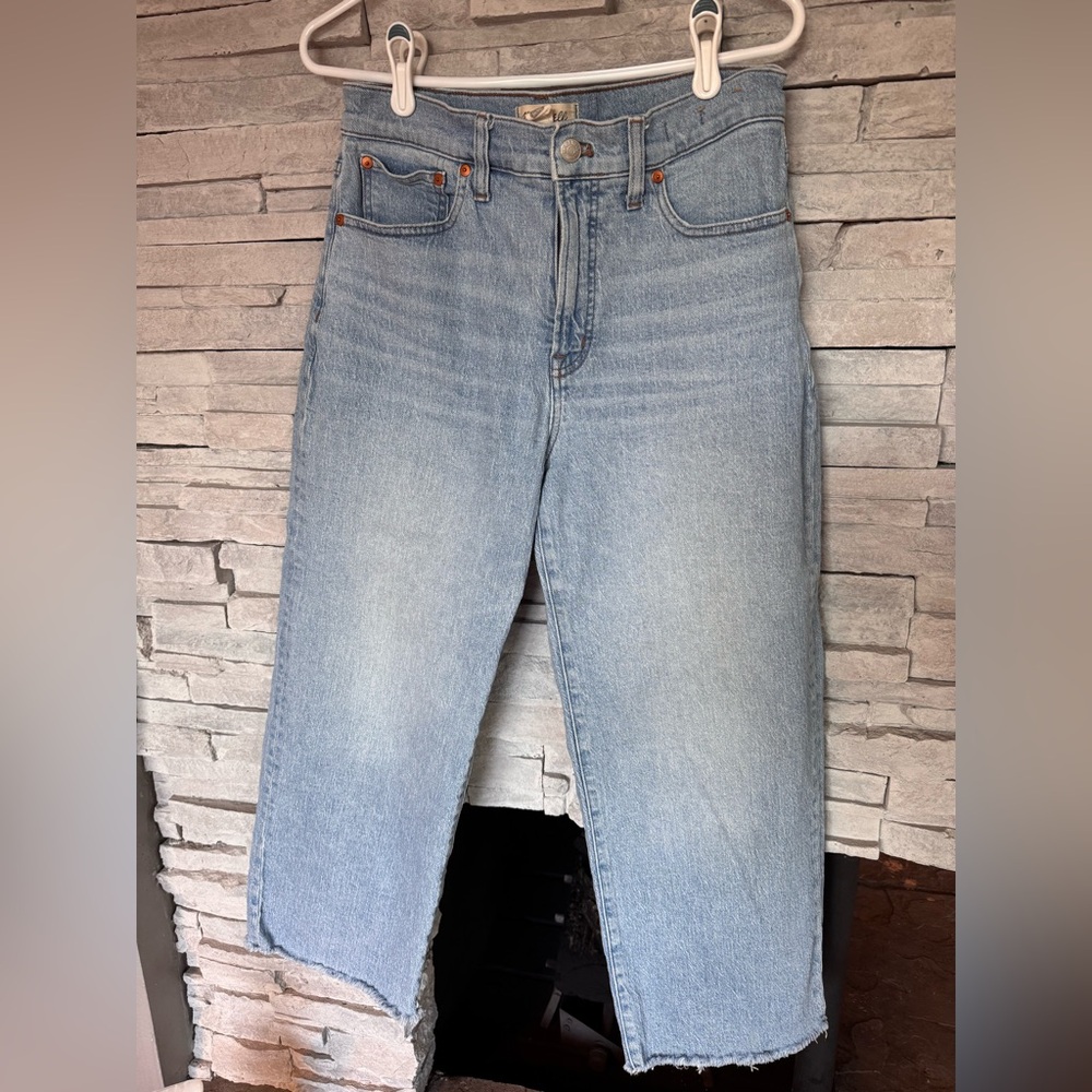 Madewell Perfect Vintage Wide-Leg Crop Jeans